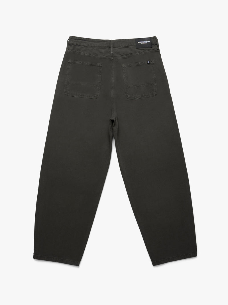 Men's Baggy Pants in British Khaki Canvas