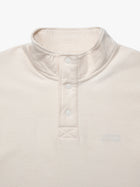 Men's Brooklyn Half Buttoned Sweatshirt in Turtledove - BROOKLYN INDUSTRIES