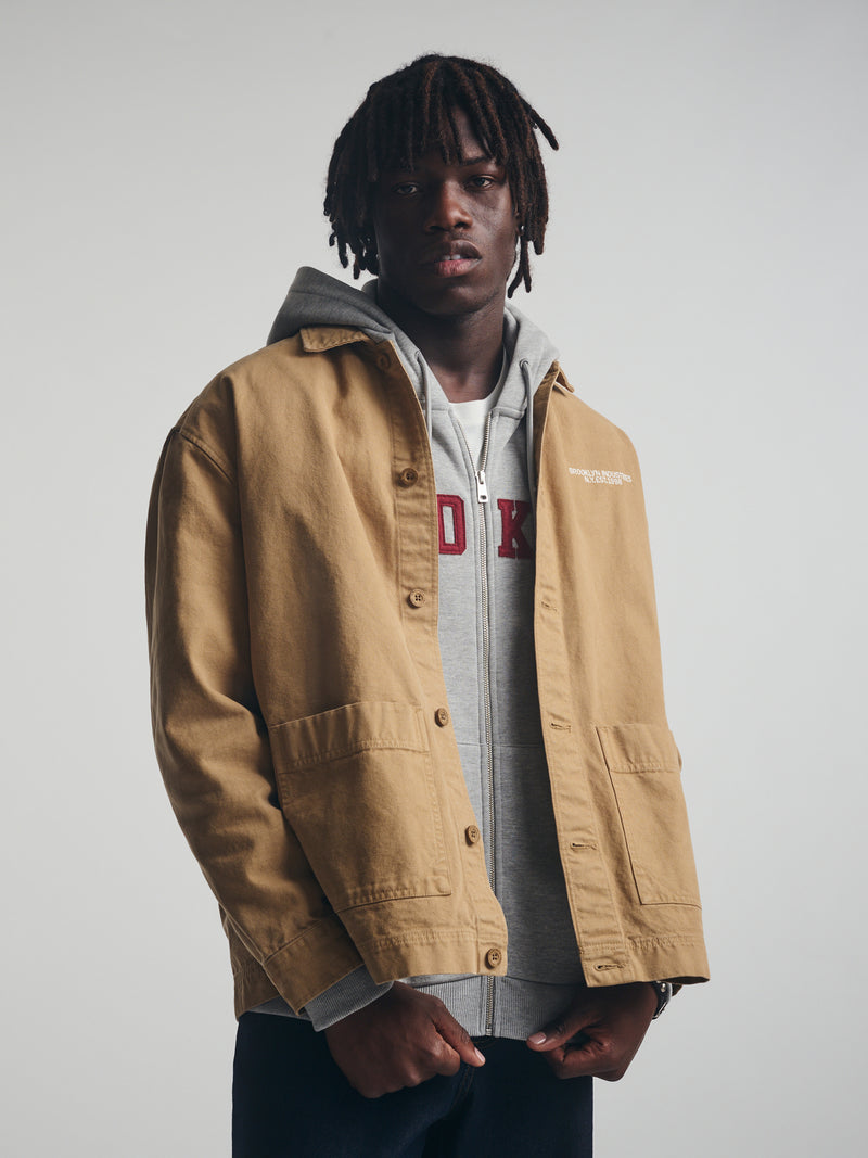 Men's Shacket In Kelp - BROOKLYN INDUSTRIES
