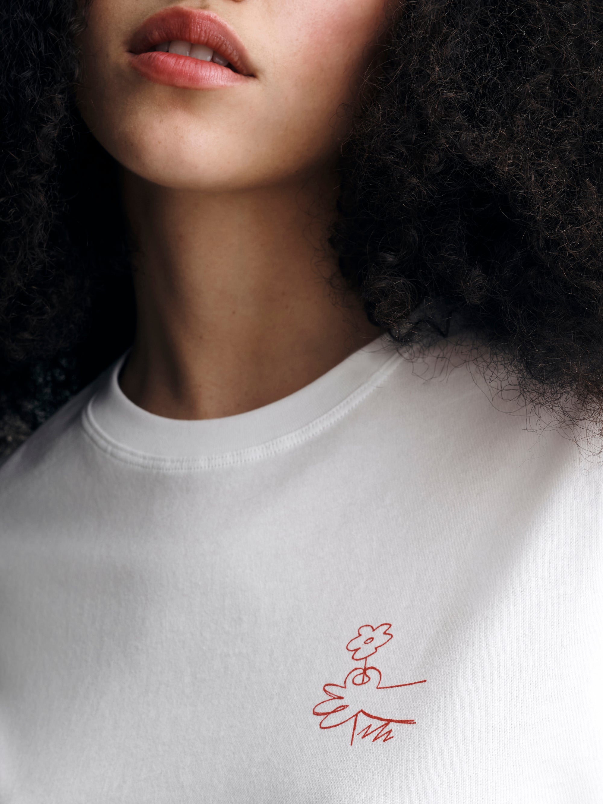 Women's One Love One Brooklyn T-Shirt in White - BROOKLYN INDUSTRIES