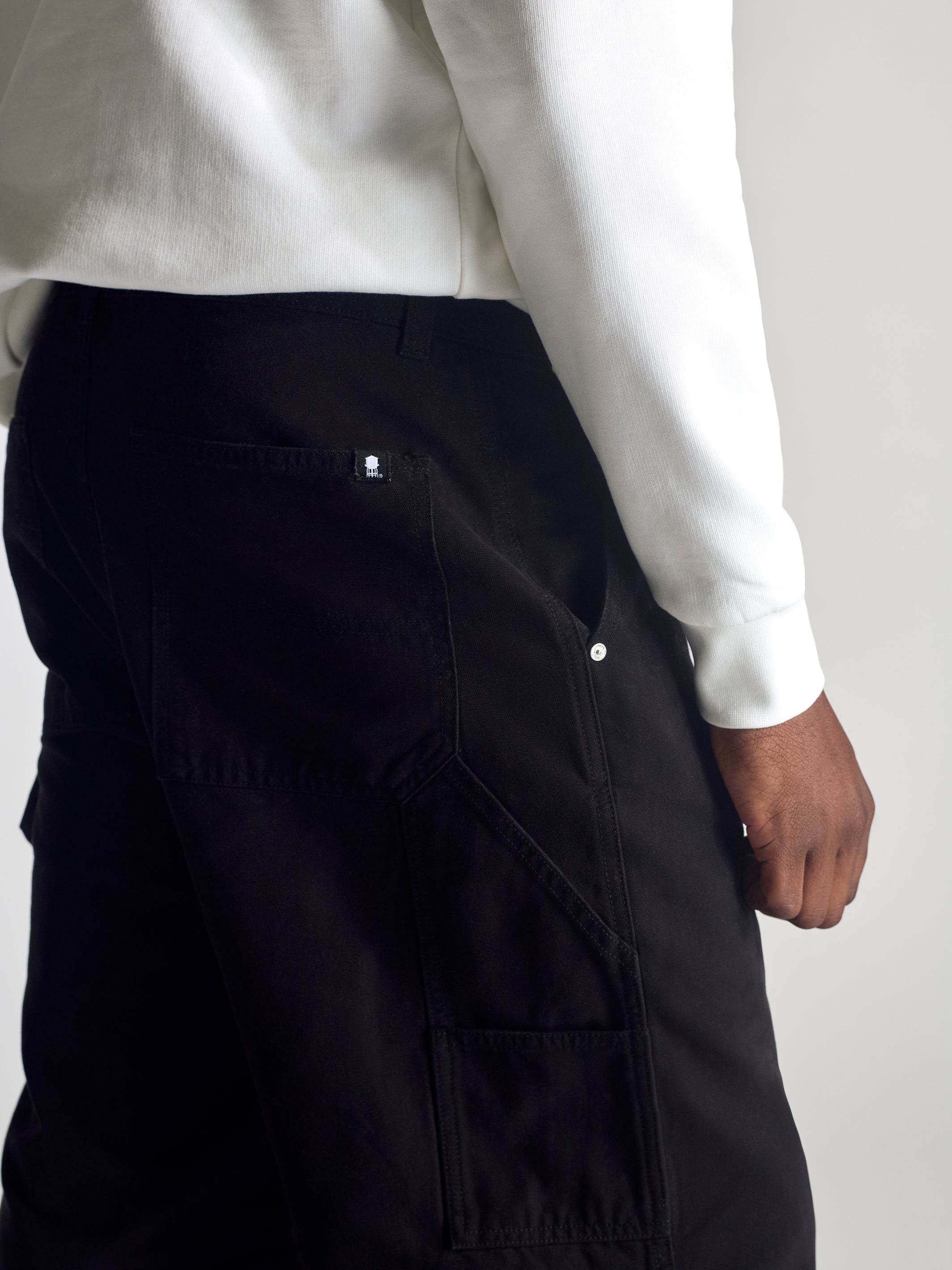 Men's Carpenter Pants In Black - BROOKLYN INDUSTRIES