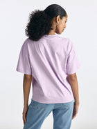 Women's Brooklyn Pocket T-Shirt in Orchid Bloom - BROOKLYN INDUSTRIES