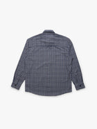 Men's Brooklyn Long Sleeve Plaid Shirt in Navy Check - BROOKLYN INDUSTRIES