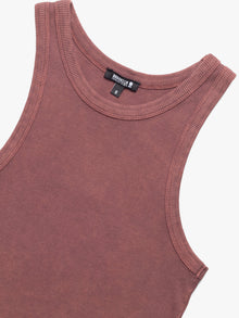 Women's Vintage Tank Top In Brick - BROOKLYN INDUSTRIES