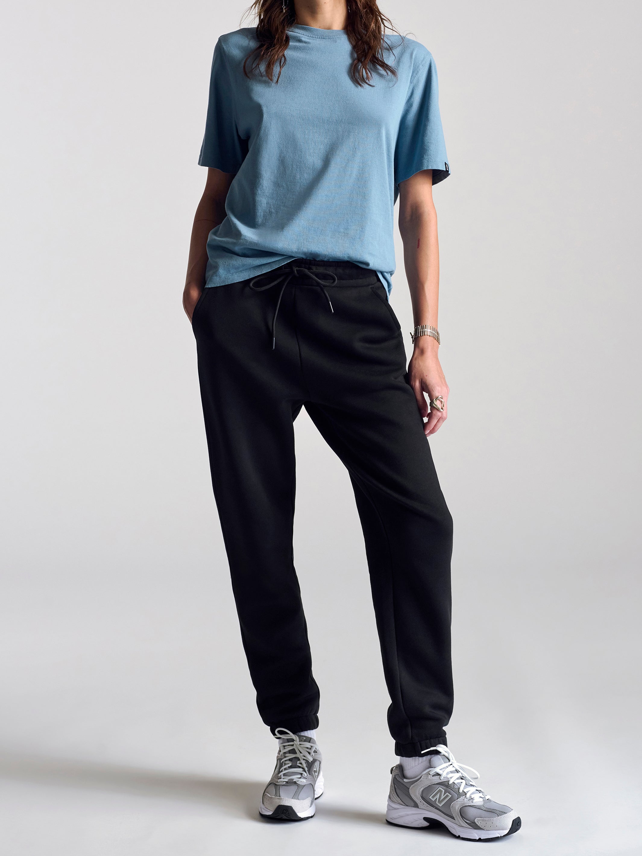 Women's Morgan Sweatpants In Black - BROOKLYN INDUSTRIES