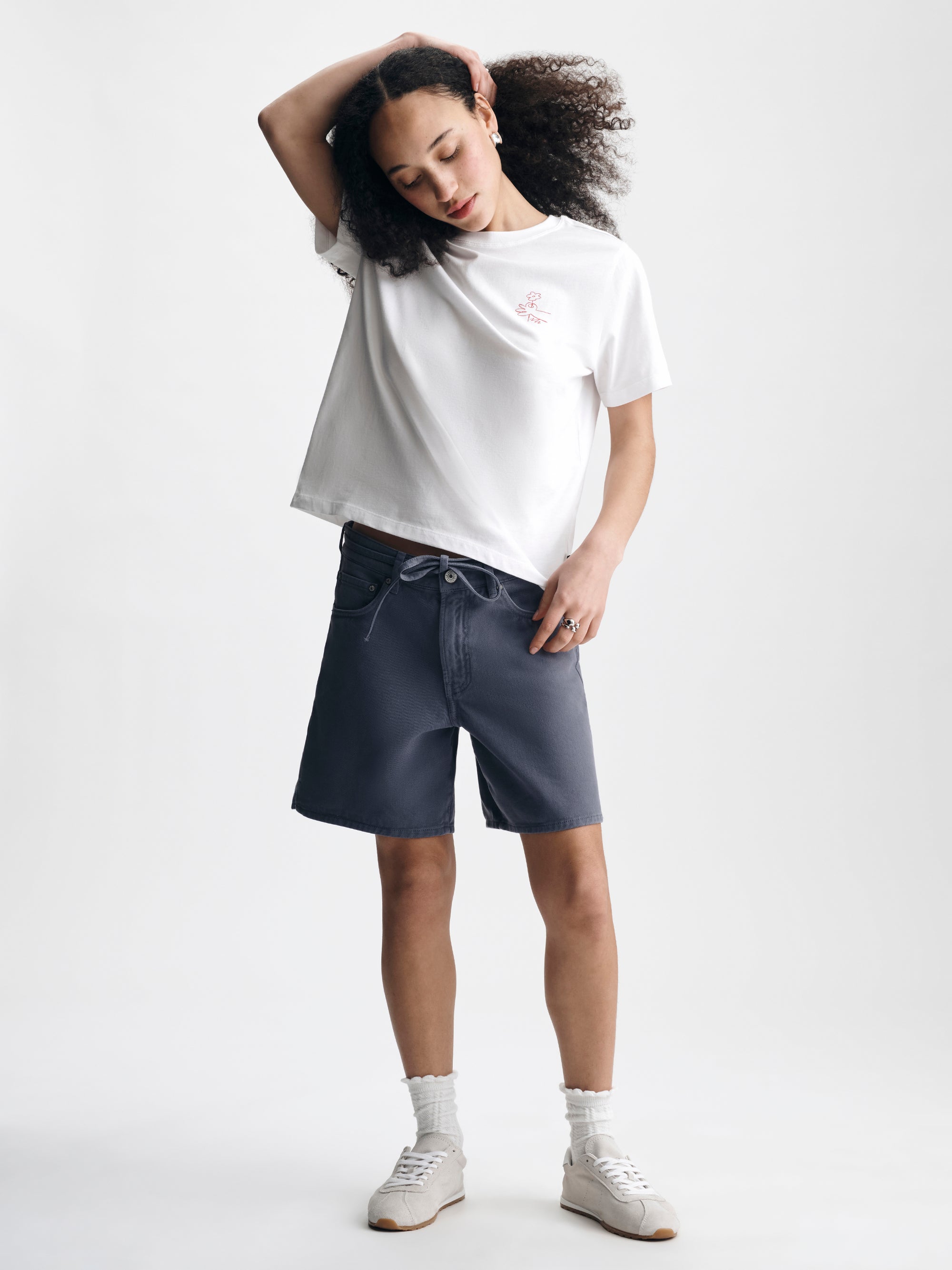 Women's One Love One Brooklyn T-Shirt in White - BROOKLYN INDUSTRIES