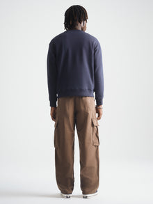 Men's Brooklyn Varsity Sweatshirt in Blueberry