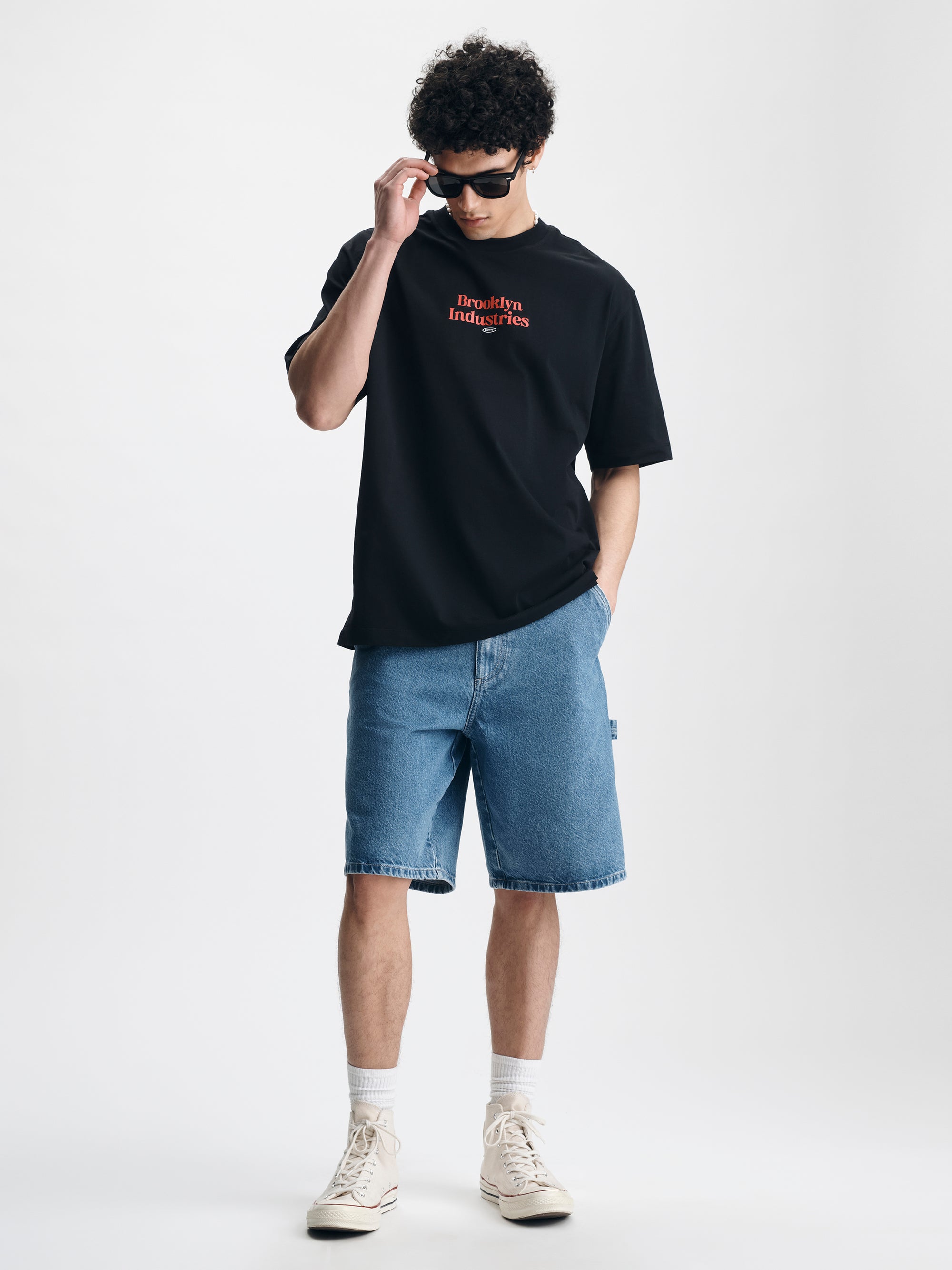 Men's Brooklyn Gaming T-Shirt in Black - BROOKLYN INDUSTRIES