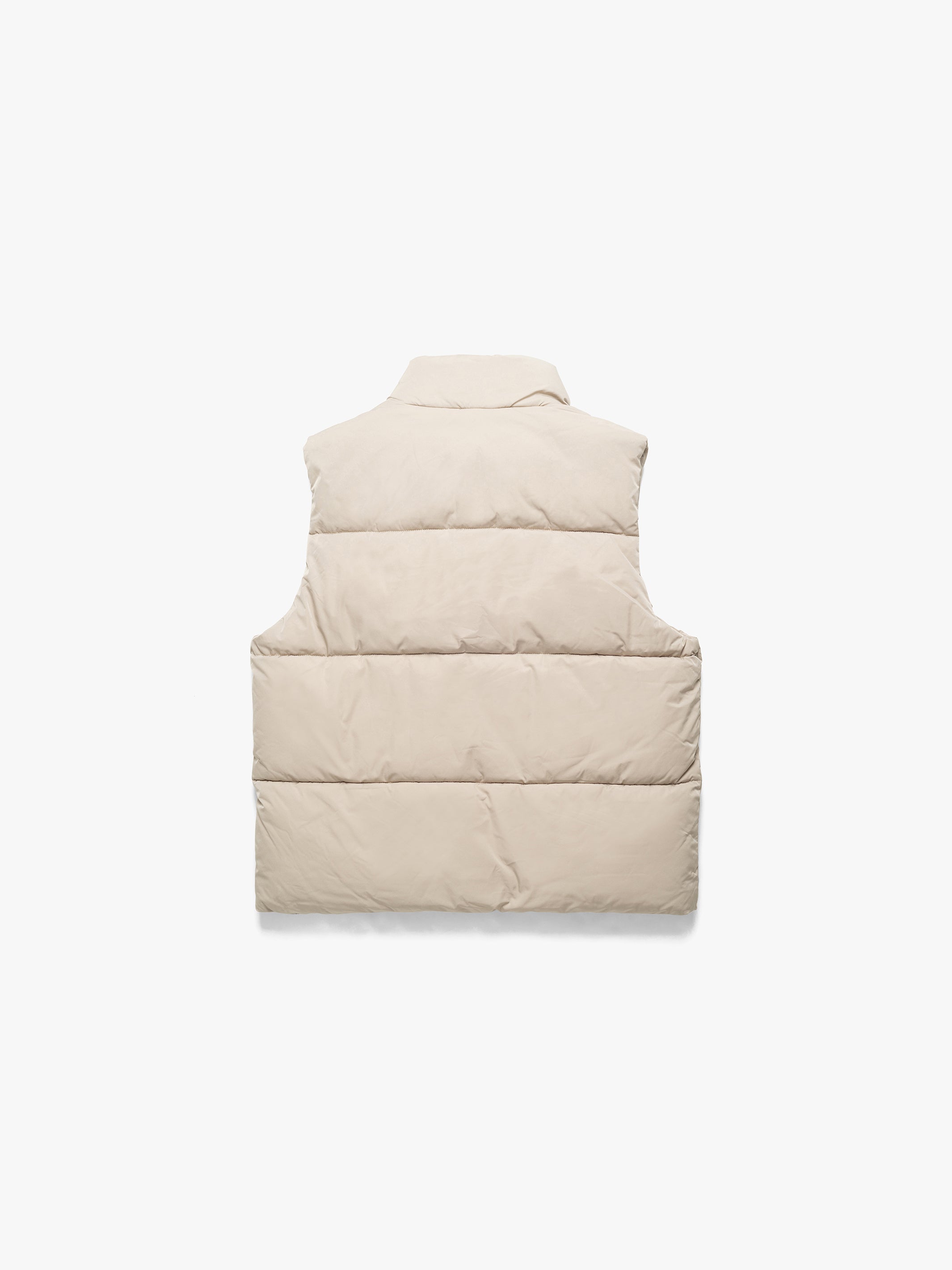 Men's Puffer Vest In Fog - BROOKLYN INDUSTRIES