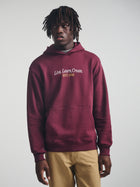 Men's Live Work Create Sweatshirt In Windsor Wine - BROOKLYN INDUSTRIES
