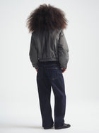 Women's Cropped Puffer Jacket in Urban Chic