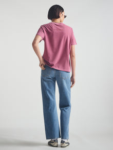 Women's Brooklyn Live Work Create T-Shirt in Biking Red - BROOKLYN INDUSTRIES