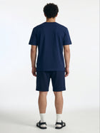 Men's Water Tower T-Shirt in Navy Peony - BROOKLYN INDUSTRIES