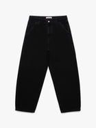 Men's Baggy Jeans in Smoke Street Denim