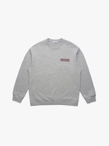 Men's 1998 Sweatshirt in Mid Grey Melange - BROOKLYN INDUSTRIES
