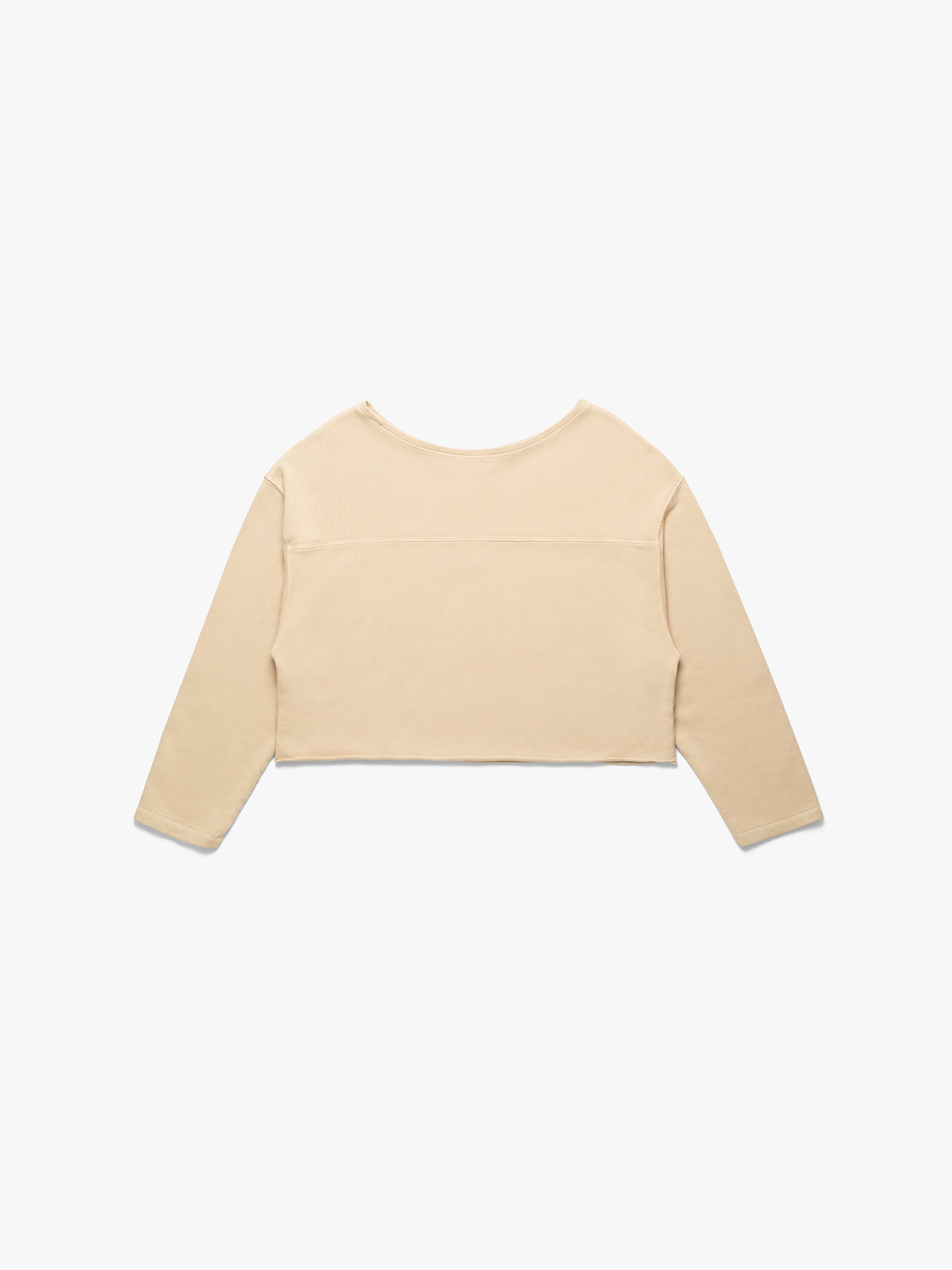 Women's Fulton Crew Neck Sweatshirt In Pure Cashmere - BROOKLYN INDUSTRIES