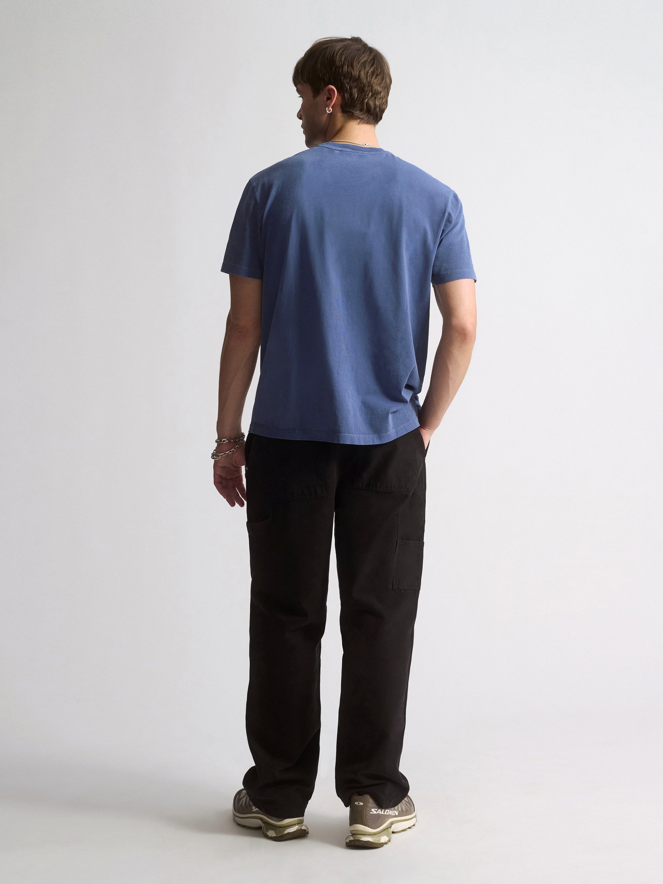 Men's Brooklyn Graphic T-Shirt In Medieval Blue - BROOKLYN INDUSTRIES