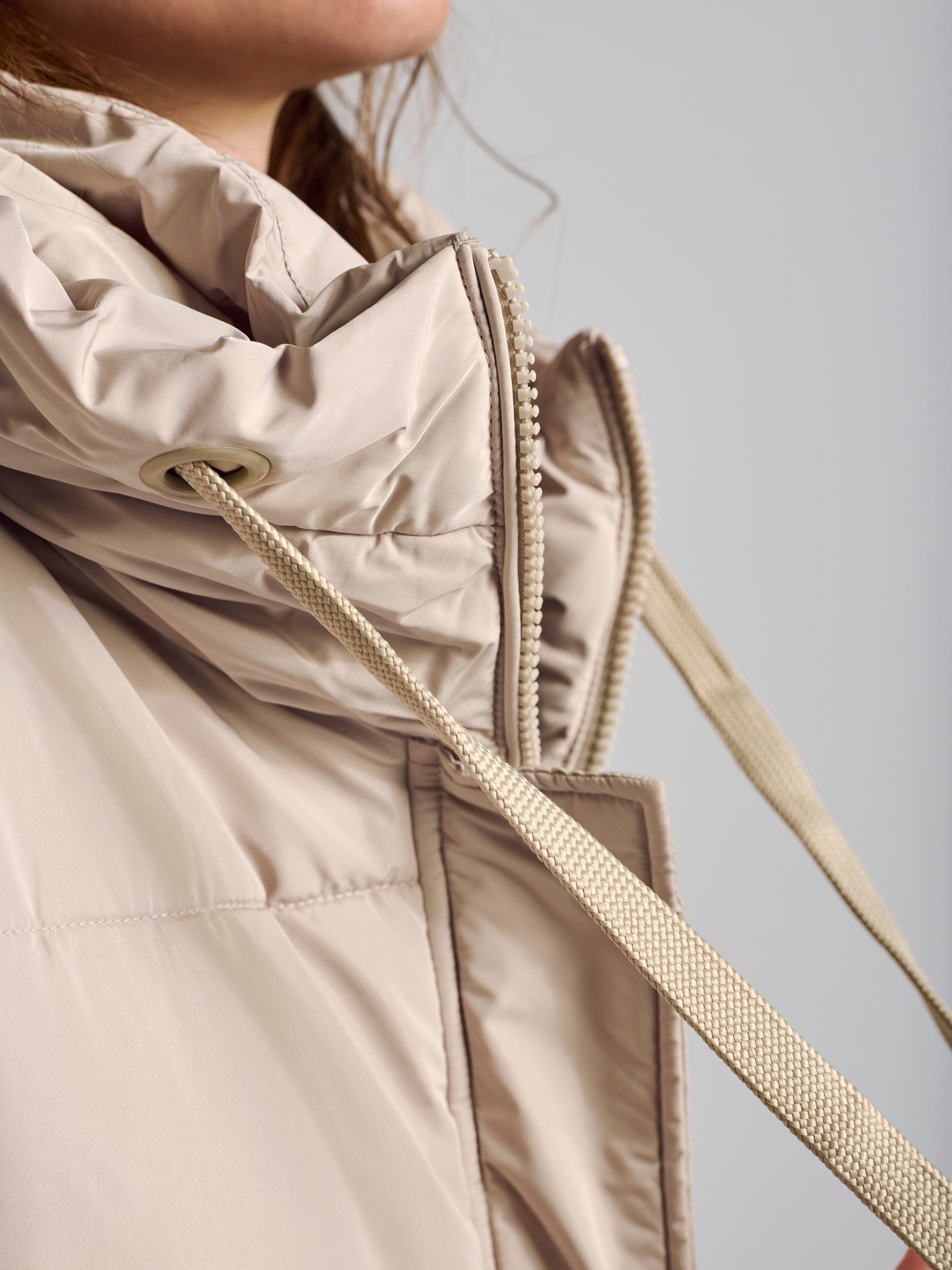 Women's Hooded Parka In Moonstruck - BROOKLYN INDUSTRIES