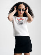 Women's Brooklyn Bridge T-Shirt in White - BROOKLYN INDUSTRIES