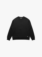 Men's Hoyt Crew Neck Sweatshirt In Black - BROOKLYN INDUSTRIES