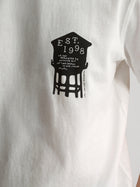 Men's Brooklyn Water Tower T-Shirt In Antique White - BROOKLYN INDUSTRIES