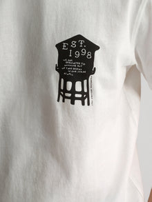 Men's Brooklyn Water Tower T-Shirt In Antique White - BROOKLYN INDUSTRIES