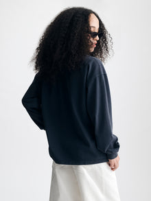 Women's Brooklyn T-Shirt in Ombre Blue - BROOKLYN INDUSTRIES