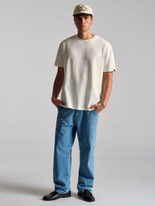 Men's Basic T-Shirt In Antique White - BROOKLYN INDUSTRIES