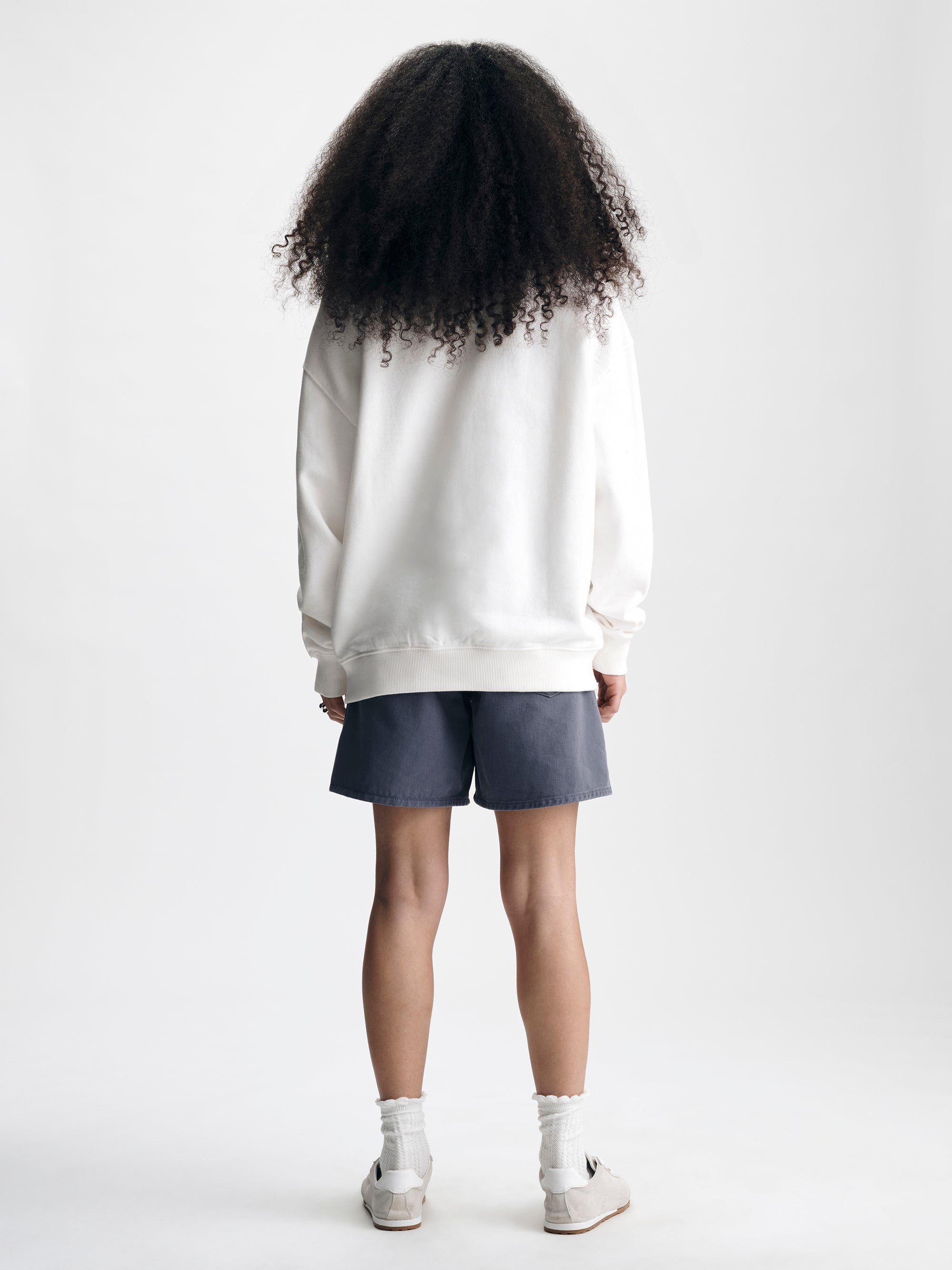 Women's Brooklyn Industries Sweatshirt in Antique White - BROOKLYN INDUSTRIES