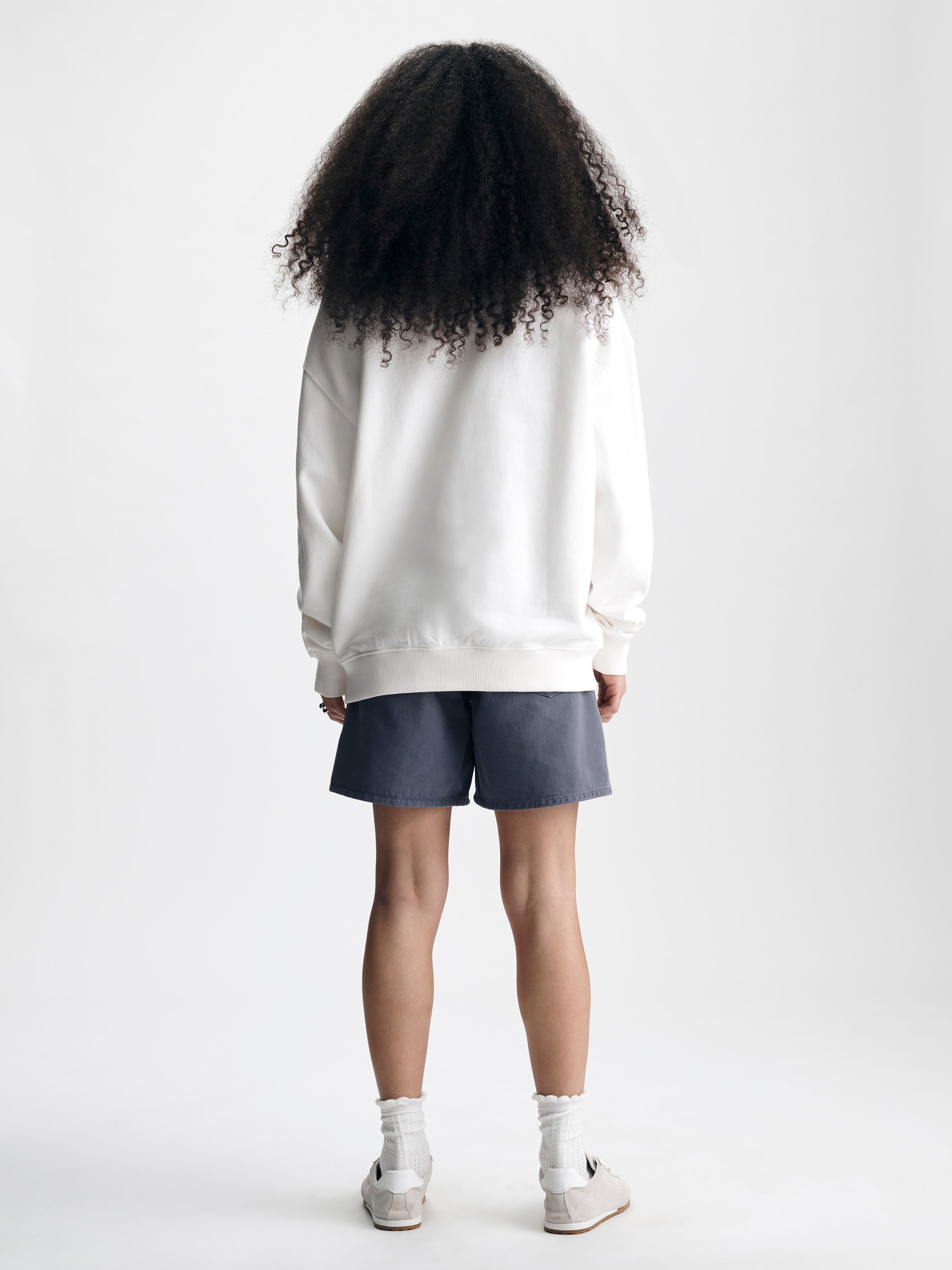Women's Brooklyn Industries Sweatshirt in Antique White - BROOKLYN INDUSTRIES
