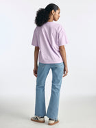 Women's Brooklyn Pocket T-Shirt in Orchid Bloom - BROOKLYN INDUSTRIES