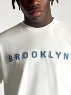 Men's Brooklyn T-Shirt In Antique White - BROOKLYN INDUSTRIES