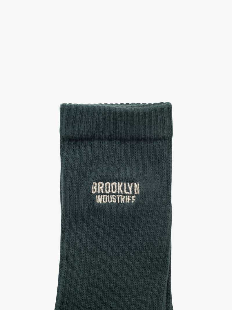 Men's Socket Socks in Scarab - BROOKLYN INDUSTRIES