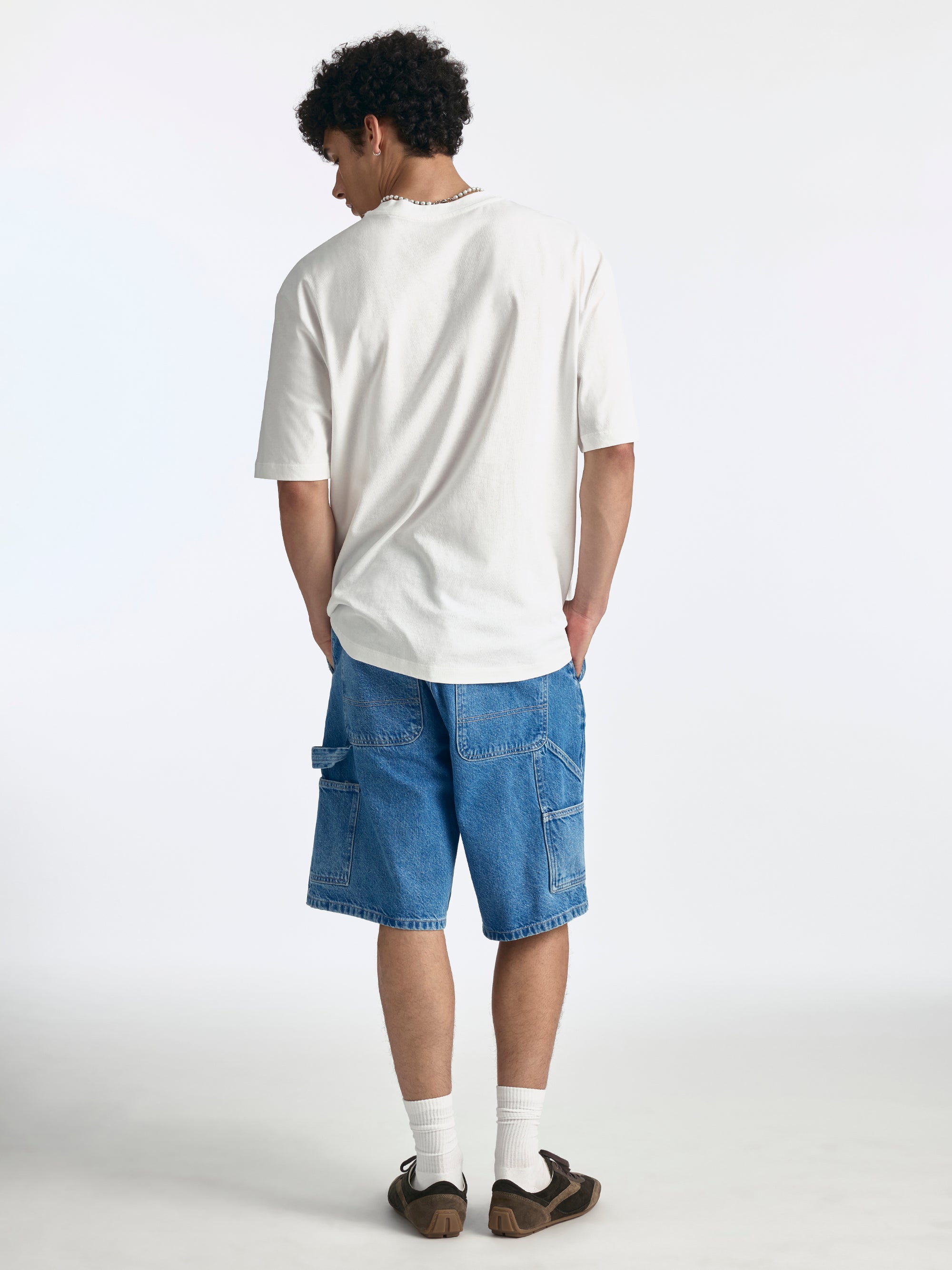 Men's One Love One Brooklyn T-Shirt in White - BROOKLYN INDUSTRIES