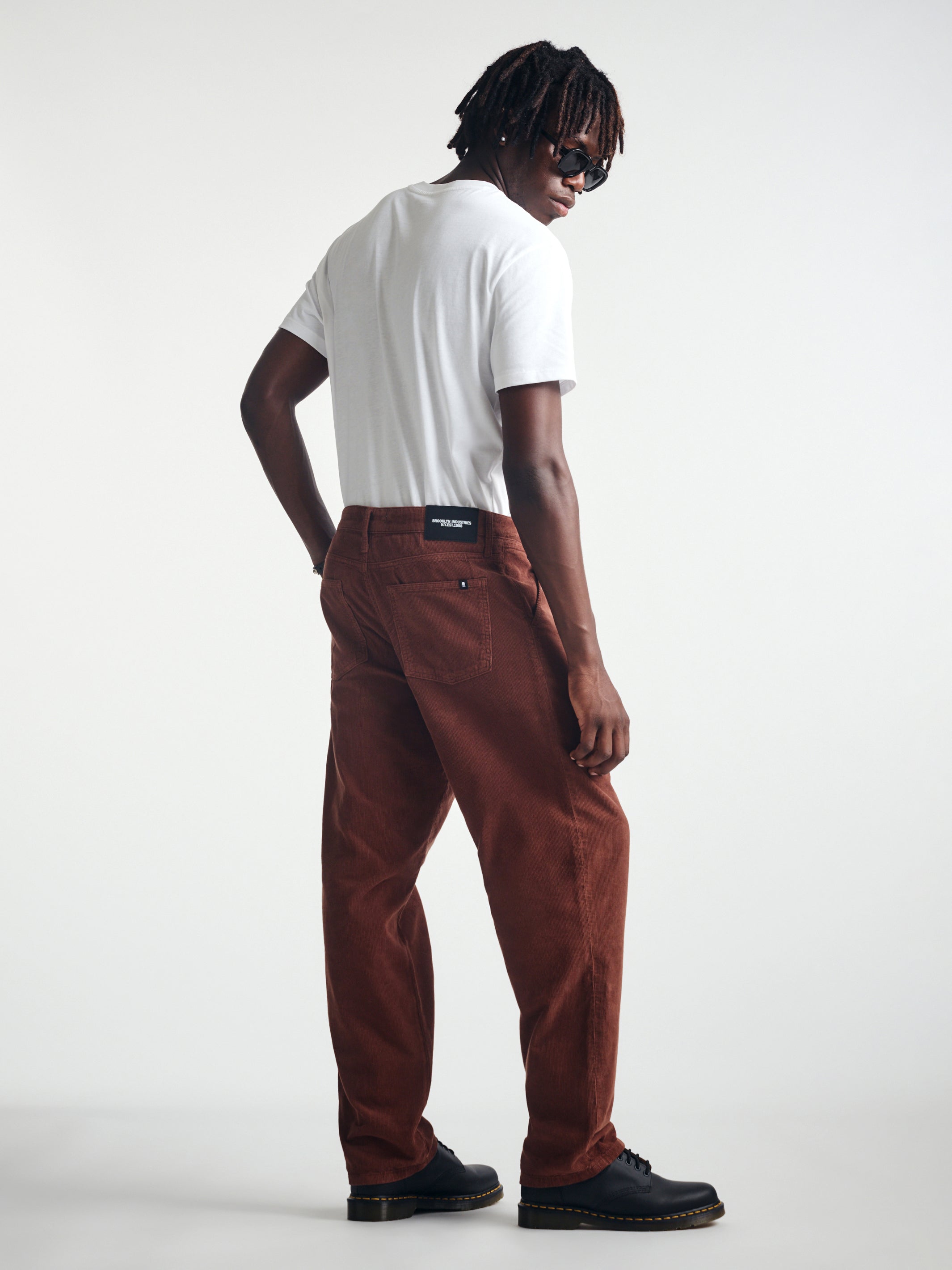 Men's Utility Pants in Potting Soil Cord - BROOKLYN INDUSTRIES