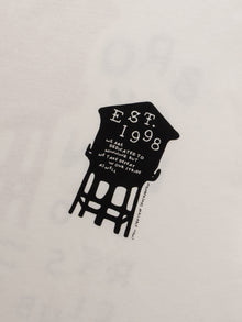 Men's Brooklyn Water Tower T-Shirt In Antique White - BROOKLYN INDUSTRIES