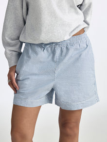 Women's Drawstring Striped Shorts - BROOKLYN INDUSTRIES