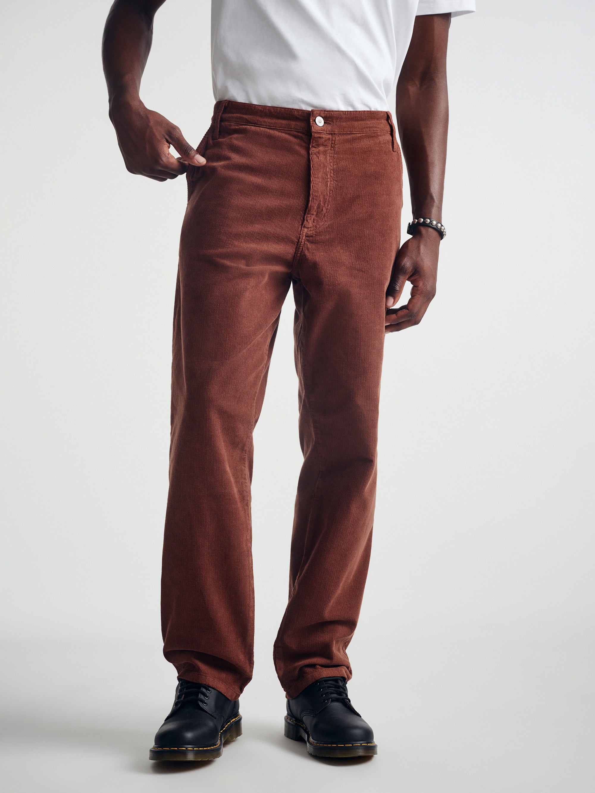 Men's Utility Pants in Potting Soil Cord - BROOKLYN INDUSTRIES