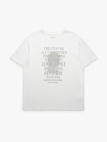 Men's Brooklyn Community T-Shirt in Antique White