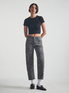 Women's Cargo Pants in Smoke Leo Twill - BROOKLYN INDUSTRIES