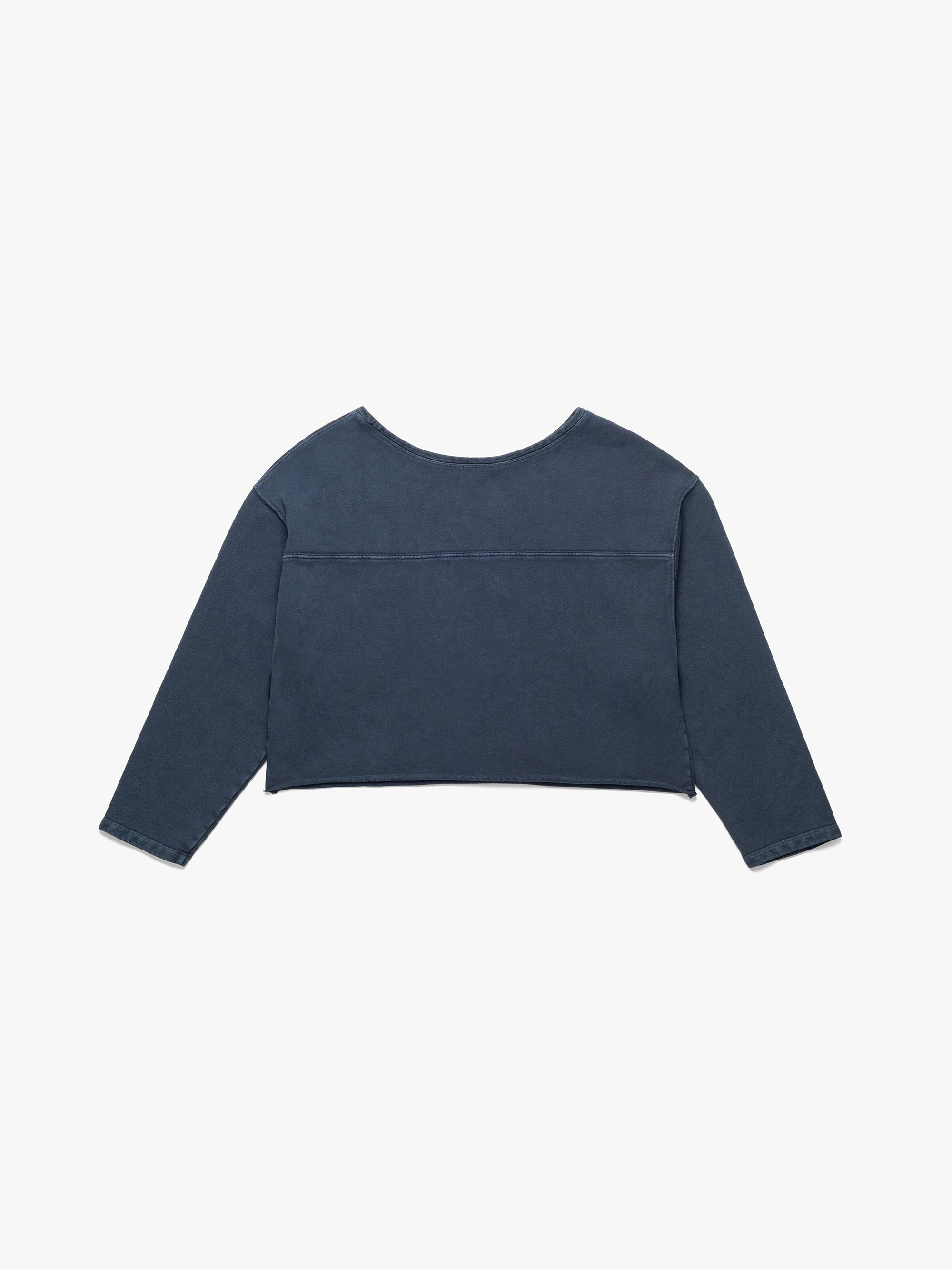 Women's Fulton Crew Neck Sweatshirt In Graphite - BROOKLYN INDUSTRIES