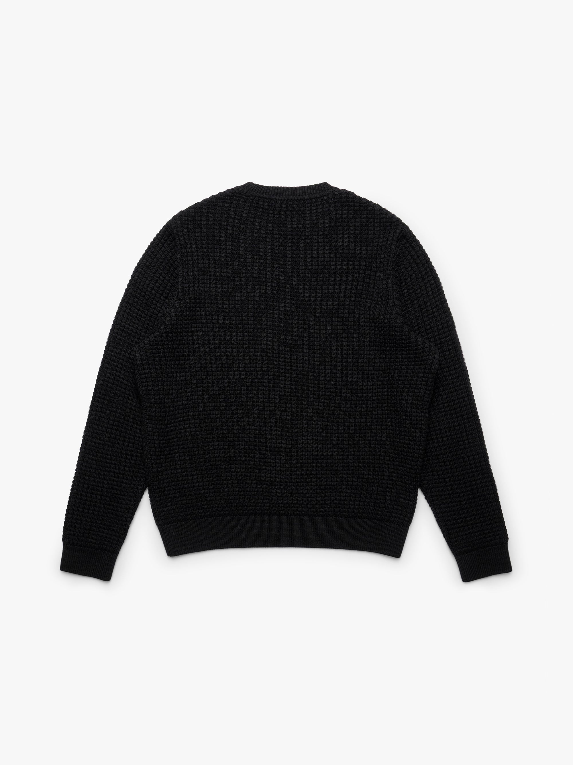 Men's Crew Neck Sweater in Black