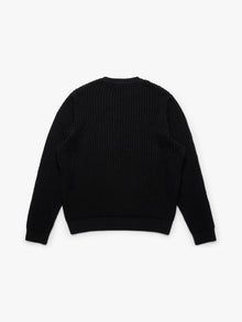 Men's Crew Neck Sweater in Black
