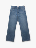 Women's Utility Jeans in Indigo Brushed Denim