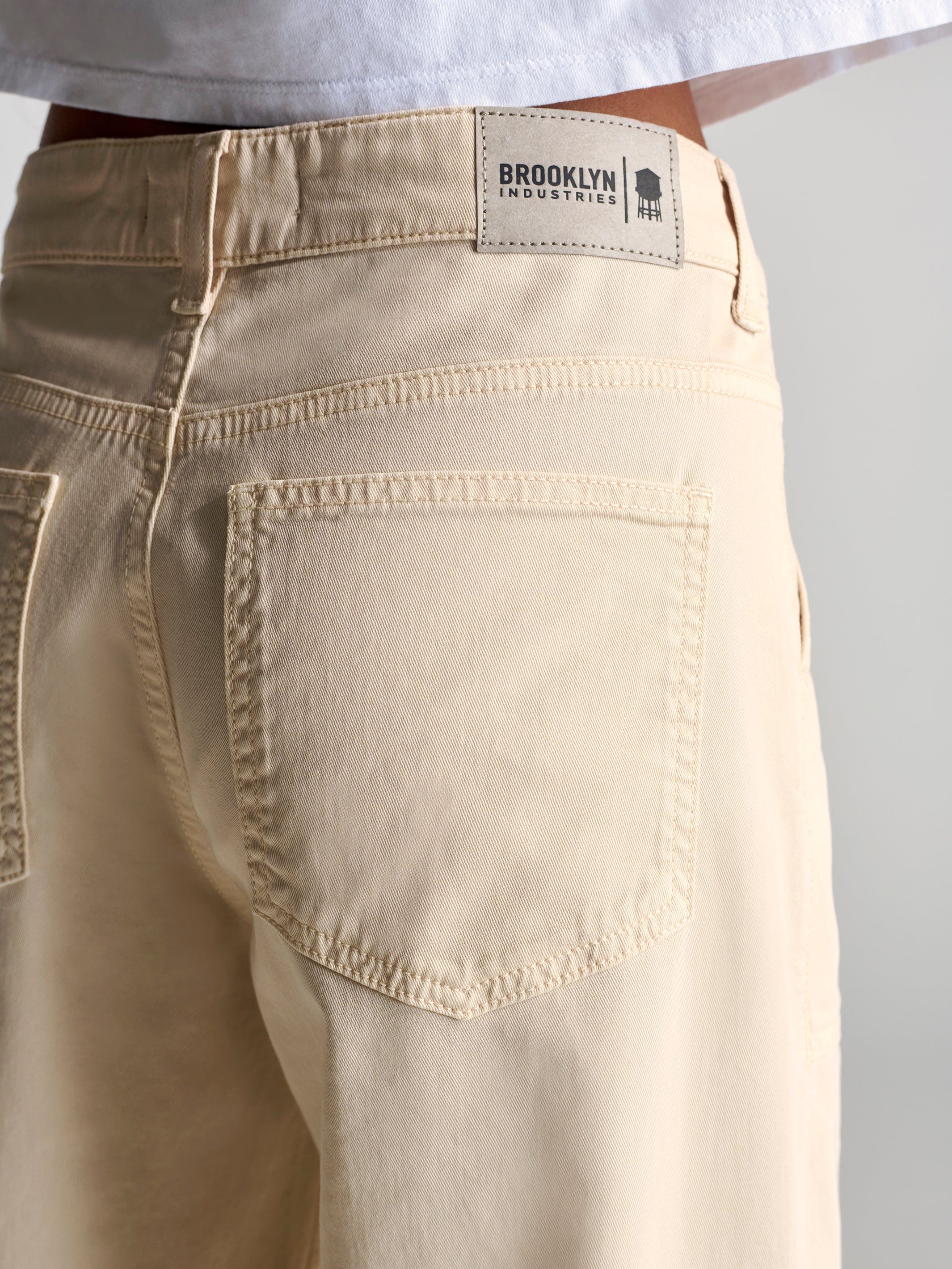 Women's Cargo Pants In French Oak Twill - BROOKLYN INDUSTRIES