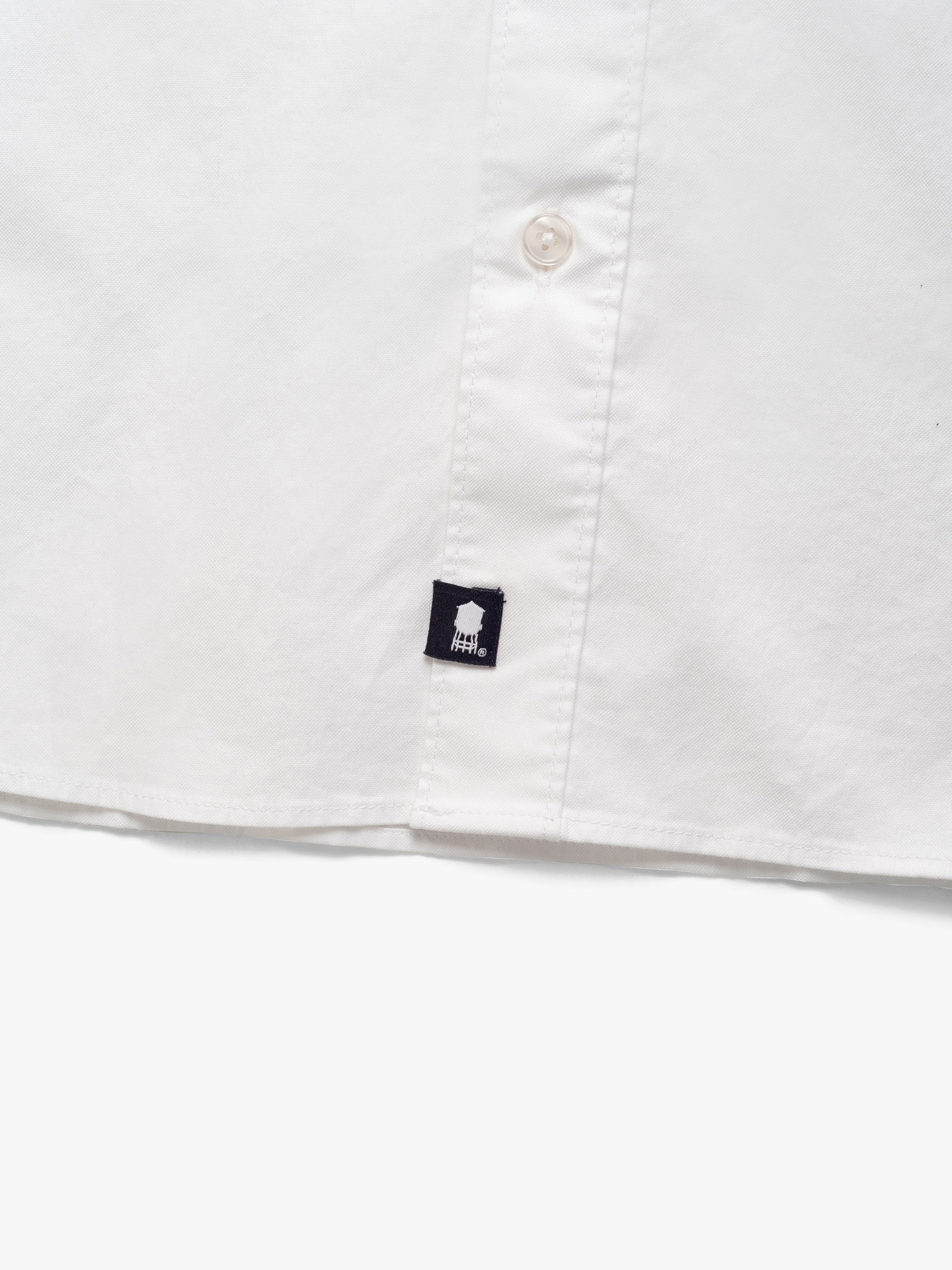 Men's Long Sleeve Shirt In White - BROOKLYN INDUSTRIES