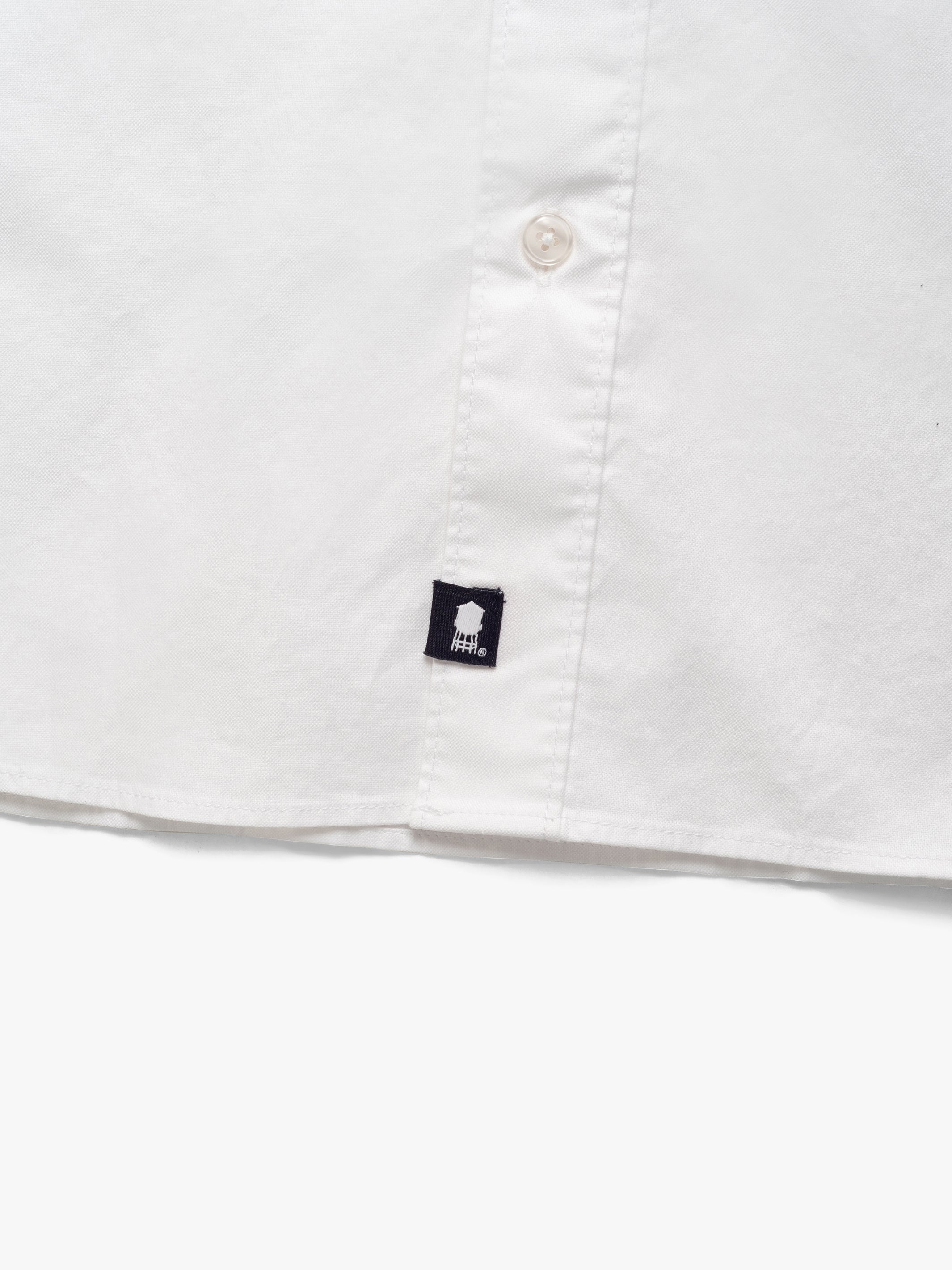 Men's Long Sleeve Shirt In White - BROOKLYN INDUSTRIES