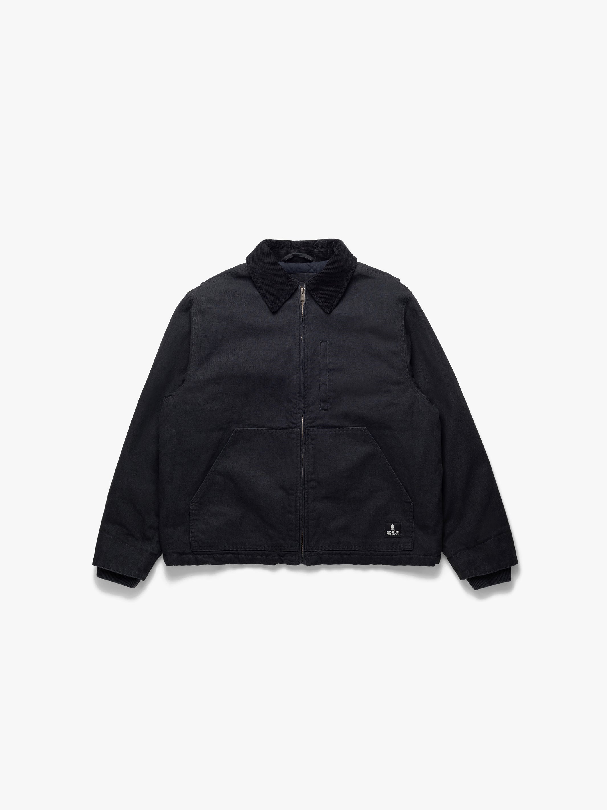 Men's Canvas Jacket In Pirate Black - BROOKLYN INDUSTRIES