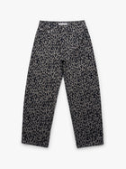 Women's Barrel Pants in Smoke Leo Twill
