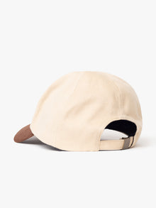 BKLYN Logo Cap in Beige - BROOKLYN INDUSTRIES